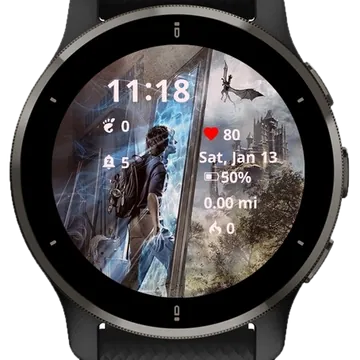 Power Plant Garmin watch face preview