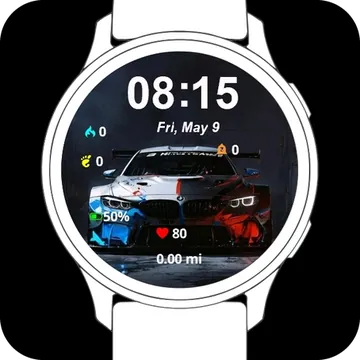 Precision Power Garmin watch face preview
