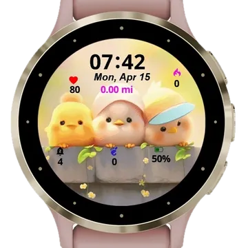 Puppy Garmin watch face preview