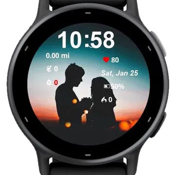 Pure Lovely Garmin watch face preview