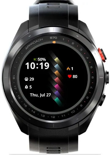 Puzzle Garmin watch face preview