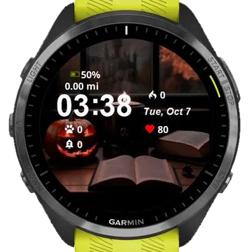 Reading Book Garmin watch face preview