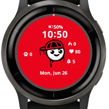 RF Boy Garmin watch face preview