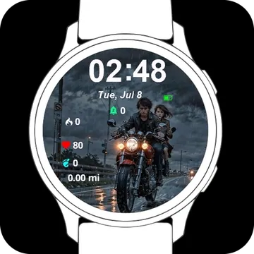 Ride Garmin watch face preview