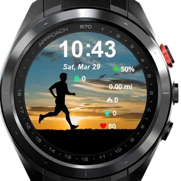 Run Garmin watch face preview