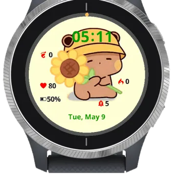 Sad Dudu Garmin watch face preview