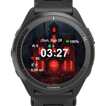 Scary Castle Garmin watch face preview