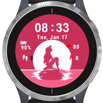 Sea Princess Garmin watch face preview