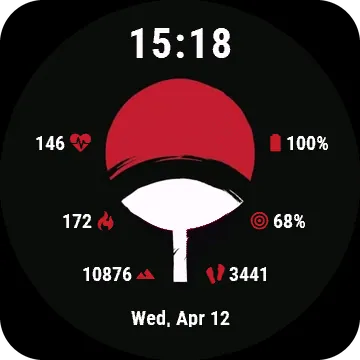 Seed Garmin watch face preview