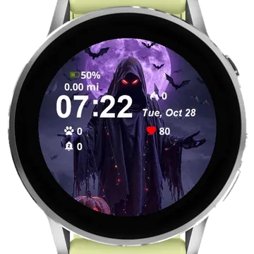 Selma Dark Garmin watch face preview