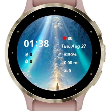 SF Nature Garmin watch face preview