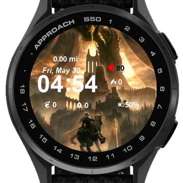 Shadow of the Citadel Garmin watch face preview