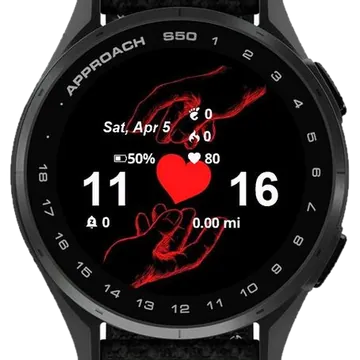 Shared Love Garmin watch face preview