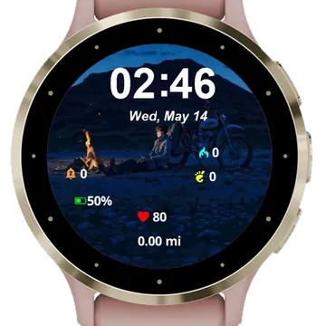 Short Break Garmin watch face preview