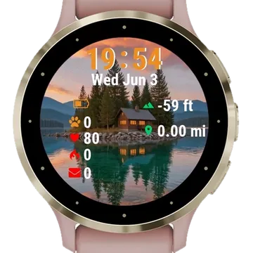 Small Cabin Sits Edge Garmin watch face preview
