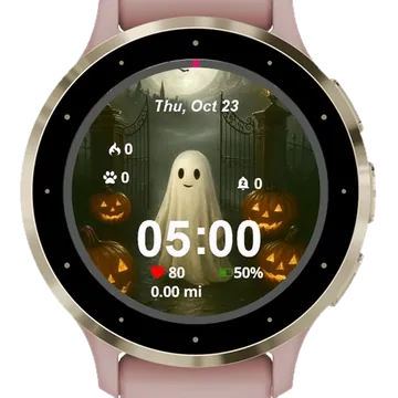 Small Phantom Garmin watch face preview