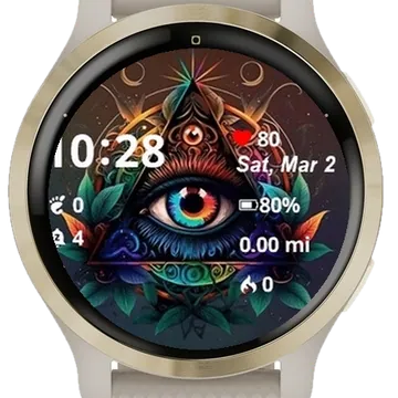 Spiritual Mandala Garmin watch face preview