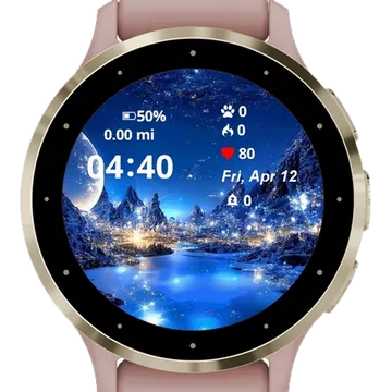 Splendid View Garmin watch face preview