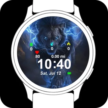 Storm King Garmin watch face preview