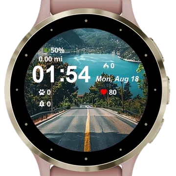 Street Garmin watch face preview