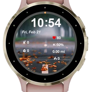 Street Garmin watch face preview