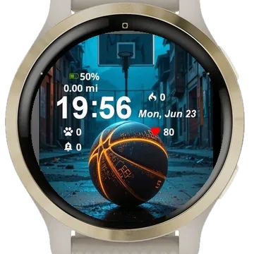 Street Circuit Garmin watch face preview