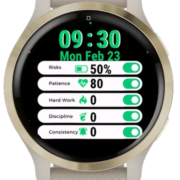Success Garmin watch face preview