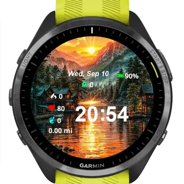 Sunrise Garmin watch face preview