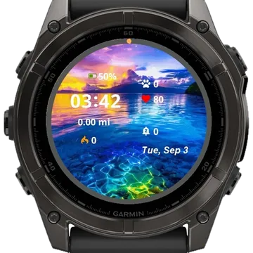 Sunset Nature Garmin watch face preview