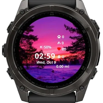 Sunset Nature Garmin watch face preview