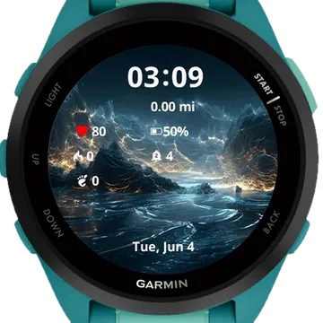 Surface Garmin watch face preview