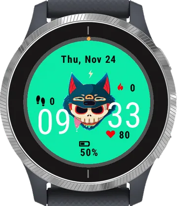 Thanks Dusk Garmin watch face preview