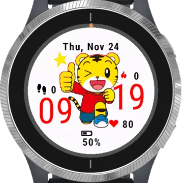 Thanks Tiger Garmin watch face preview