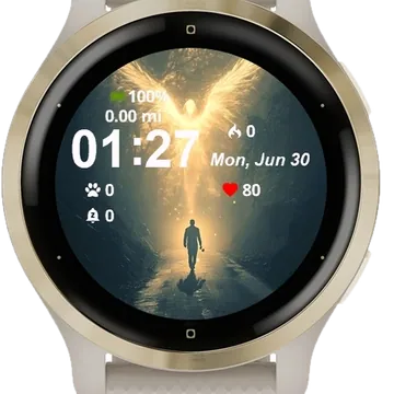 The Angel Garmin watch face preview