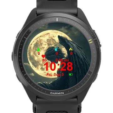 The Angel Garmin watch face preview