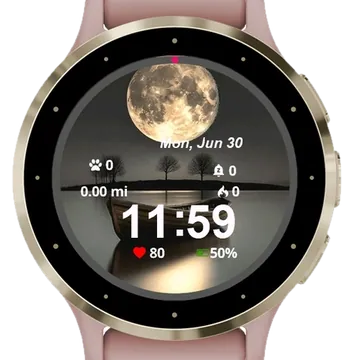 The Boat Garmin watch face preview