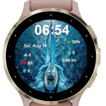 The Book Garmin watch face preview