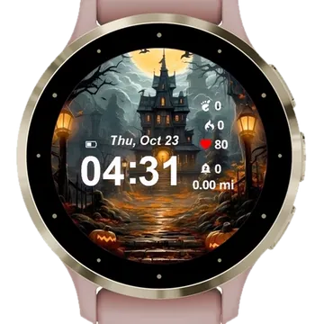 The Castle Garmin watch face preview