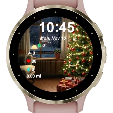 The Gifts Garmin watch face preview