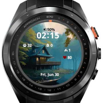The House on The Lake Garmin watch face preview