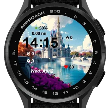 The Kingdom of Magic Garmin watch face preview