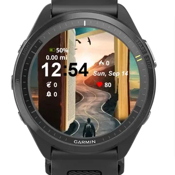 The Path Garmin watch face preview