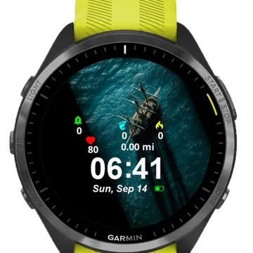 The Ship Garmin watch face preview