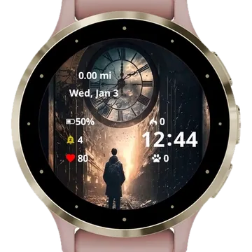 The time has come Garmin watch face preview