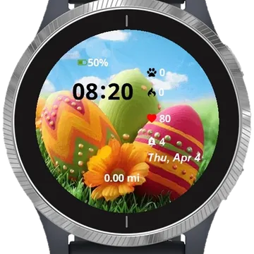 Three Eggs Garmin watch face preview