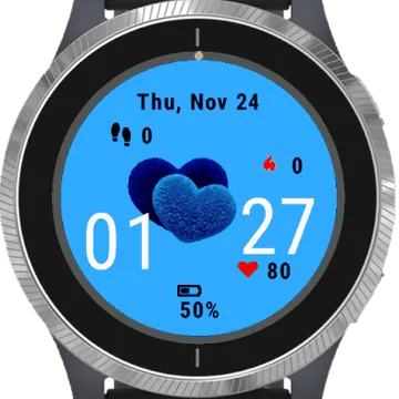 Together Love Garmin watch face preview