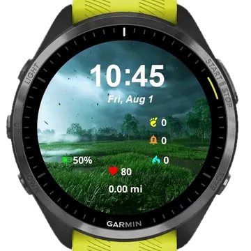 Tornado Garmin watch face preview