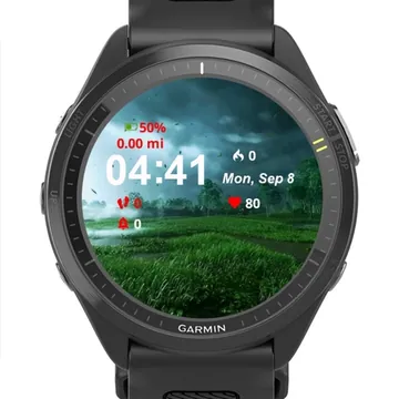 Tornado Garmin watch face preview
