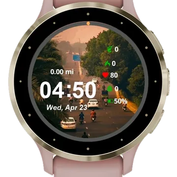 Town Garmin watch face preview
