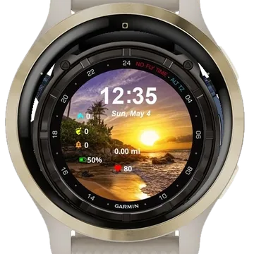 Truly is Beautiful Garmin watch face preview